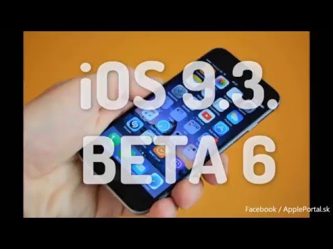 ios 9 3 beta 6 system settings