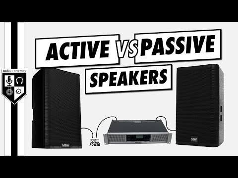 Active vs Passive Speakers | Do You Need An Amplifier?