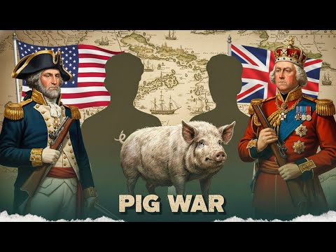 The Pig War Explained | The Funniest War Between USA and Britain (1859)