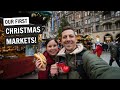 We visited our first German CHRISTMAS MARKETS! 🎄 (Munich, Germany)