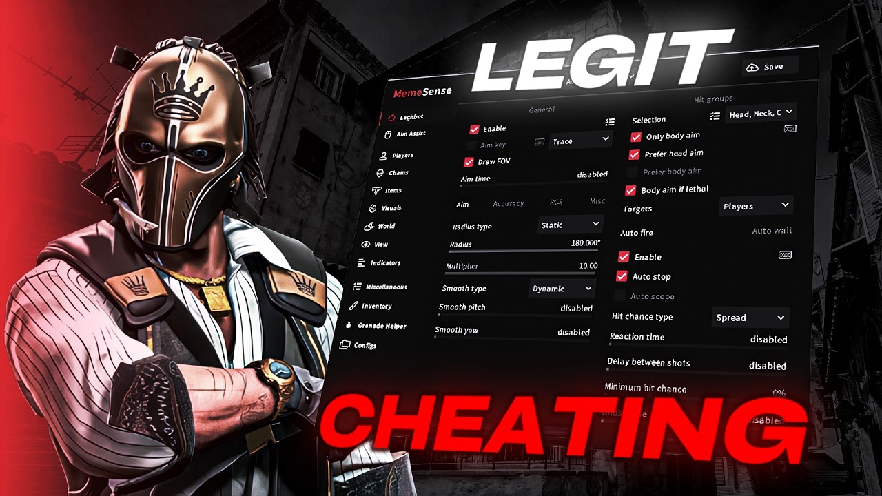Cheats cs2 2026... This Looks 100% Legit (Best Cheat) ft. Memesense.gg