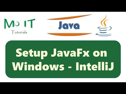 Setup JavaFX on Windows - IntelliJ