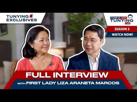FULL INTERVIEW WITH FIRST LADY LIZA ARANETA MARCOS