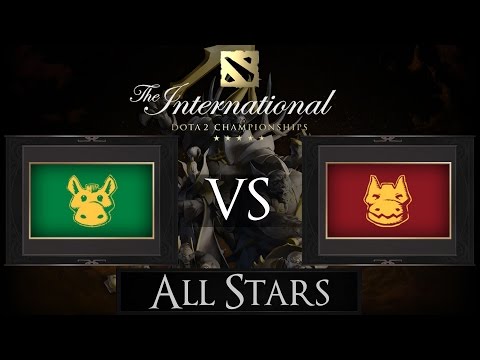 Dota 2 The International 2015 All Stars Match Team N0tail vs Team Chuan