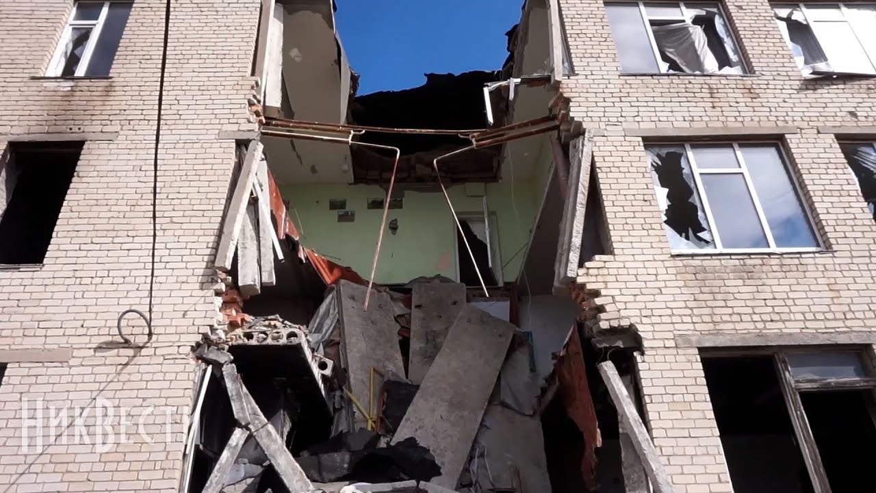 Зруйноване село Білозірка на Миколаївщині