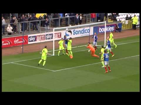 Match action - Carlisle United 3 - 3 Hartlepool United