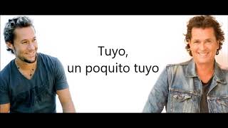 Un poquito[LETRA]-Diego Torres ft. Carlos Vives