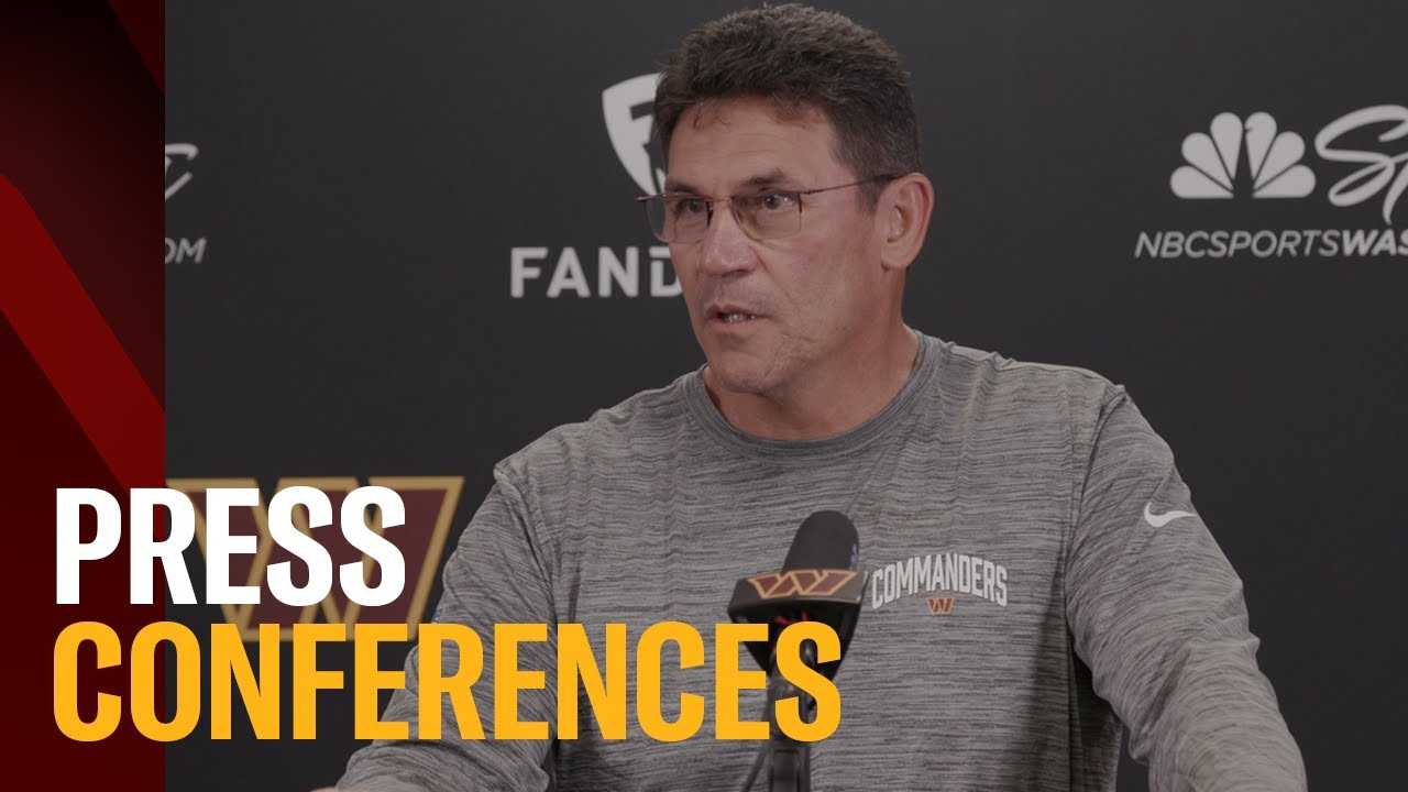 Ron Rivera, Daron Payne, Kam Curl and more speak with the media | Washington Commanders