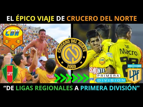 El ASCENSO y CAIDA de CRUCERO DEL NORTE: De LIGAS REGIONALES a PRIMERA DIVISIÓN
