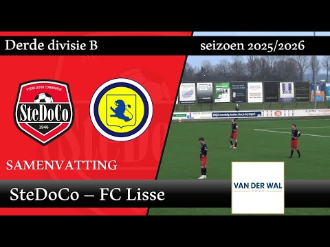 Samenvatting SteDoCo - FC Lisse (31/01/26)