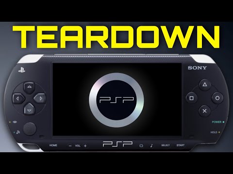 PSP 1001 Step By Step Teardown