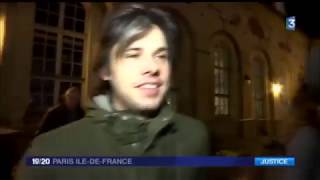 La réaction d&#39;Orelsan après son procès - JT 19H France 3 16/12/2015