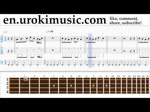 How to Play Ukulele Dua Lipa - New Rules Tabs Part#2 um-i352
