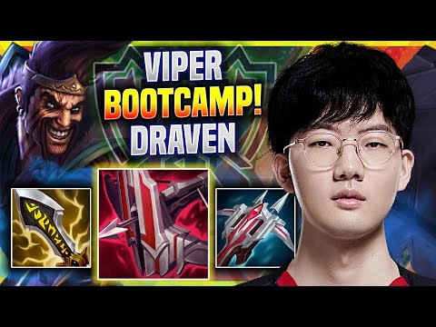 VIPER ABUSING IN EUW SOLOQ WITH DRAVEN! *WORLDS BOOTCAMP* - EDG Viper Plays Draven ADC vs Lucian!