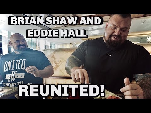 EDDIE HALL REUNITED WITH BRIAN SHAW