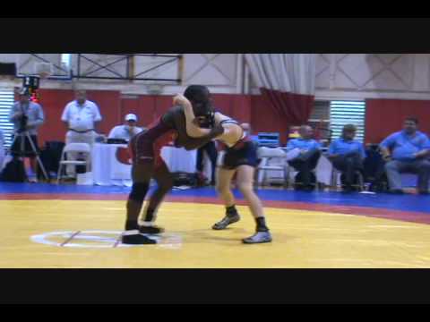 Jesse Thielke dec. Ryan Mango - Bout 1 of FILA Junior World Team Trials Greco finals at 55 kg