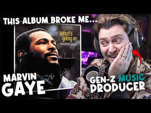 Gen-Z Music Producer FLIPS Listening to "What's Going On" by Marvin Gaye for the First Time