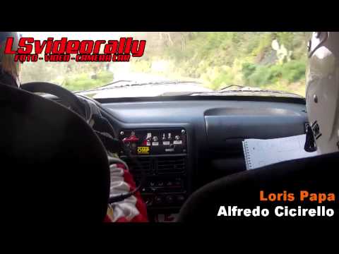 CAMERA CAR L.Papa - A.Cicirello al 2°Rally Torri Saracene © LSvideorally