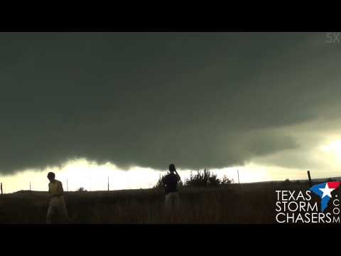 April 8, 2015 Medicine Lodge, KS Tornado-Warned Supercell Timelape