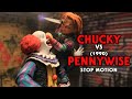 Pennywise (1990) vs Chucky Stop Motion