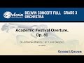 Academic Festival Overture, Op. 80, arr. Louis Bergonzi – Score & Sound