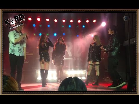 [121216][Fancam][Debut Party] KARD (featuring YoungJi) - Oh NaNa encore
