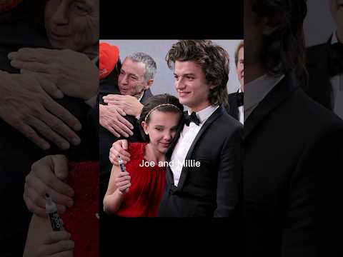 Joe keery and millie bobby brown 🥺❤️ #CelebrityFan #milliebobbybrown #joekeery #tiktok