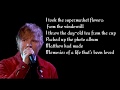Flower Market - Ed Sheeran ( Lyrics Video ). Flower Market - Ed Sheeran ( Lyrics Video ).