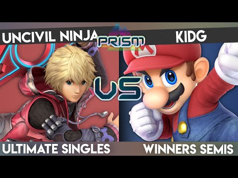 PRISM 186 - Uncivil Ninja (Shulk) vs. KidG (Mario) - Winners Semis - Smash Ultimate Singles
