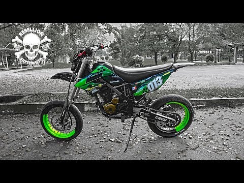 KLX Supermoto modifikasi - REBELLION SUPERMOTO