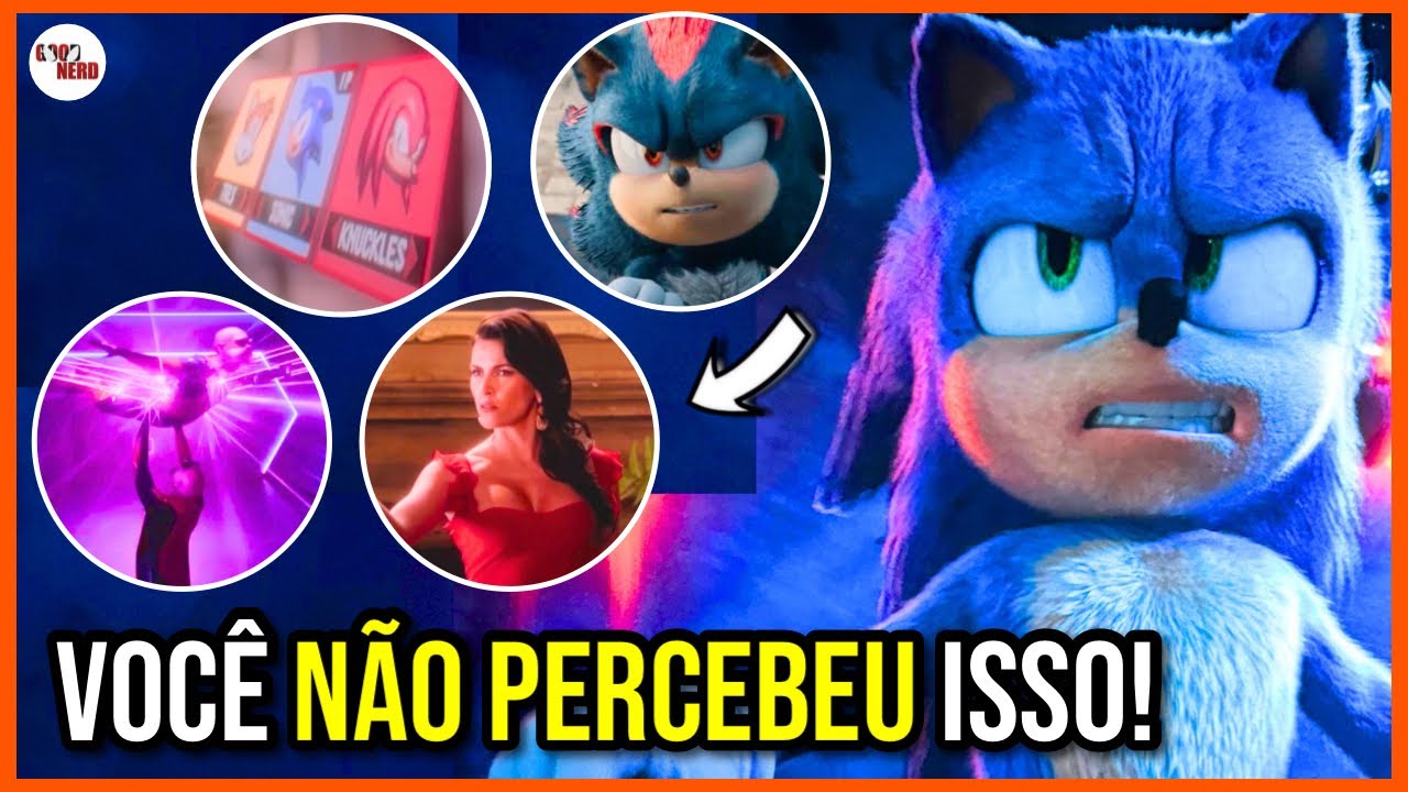 40 DETALHES QUE VOCÊ PERDEU EM SONIC 3! - EGGMANLAND, BLACK DOOM, ORIGEM DO SHADOW, LIVE AND LEARN