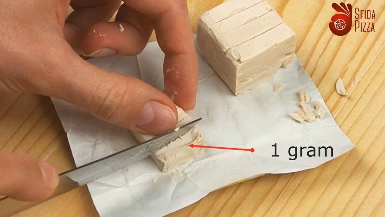 How to get the right amount of fresh yeast in making the authentic Neapolitan pizza