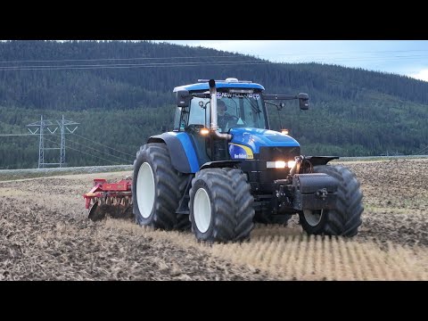 New Holland TM190 | Väderstad Cultus 300