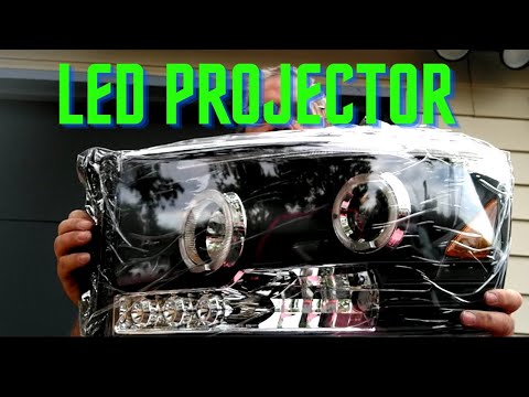 LED projector headlights installation in my 2007 Dodge Ram 1500 quad cab