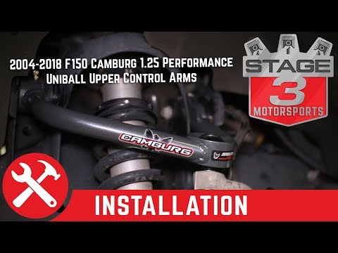 2004-2018 F150 Camburg 1.25 Performance Uniball Upper Control Arms Install