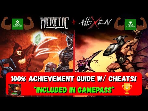 Heretic & Hexen - 100% Achievement Guide! *EASY With Cheats* (Included in Gamepass)