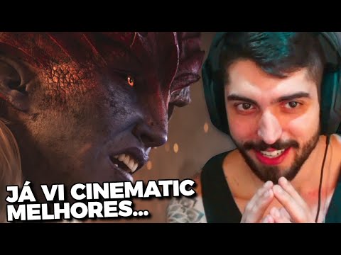 JUKES REAGINDO A NOVA CINEMATIC DO LOL