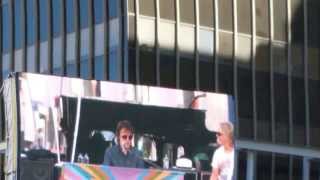 PAUL McCartney soundcheck on Hollywood Blvd.