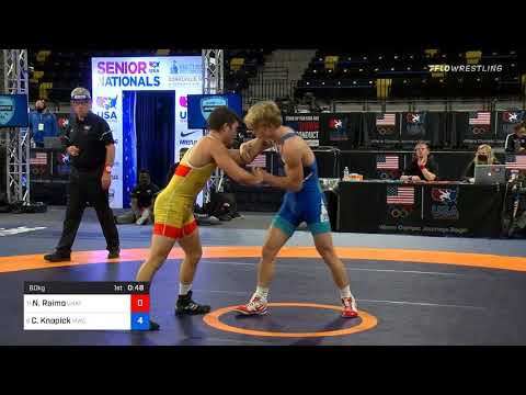 60 Kg Consolation Nicky Raimo Unattached Vs Conor Knopick MWC Wrestling Academy