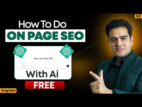 SEO Course with Artificial Intelligence 2025 Search Engine Optimization Course FREE seocourse