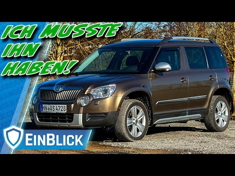 GEBRAUCHTWAGEN-TIPP? Skoda Yeti 2.0 TDI 4x4 - praktisch, günstig & haltbar - so geht Skoda!