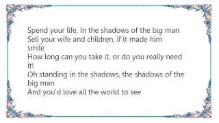 Chris Rea - Shadows of the Big Man Lyrics