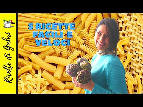 PASTA E CARCIOFI 5 fantastiche ricette di primi piatti per pasqua! - Ricette di Gabri