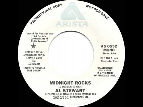1980 Al Stewart - Midnight Rocks (mono radio promo 45)