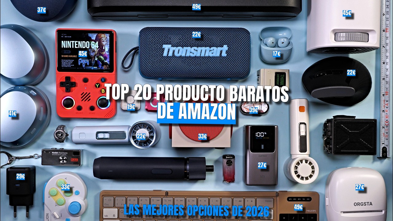 20 productos BARATOS que he comprado en AMAZON en 2026 💥 ¡Ojo a los nuevos Prime Days!