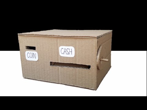 How to Make Personal Bank Saving Coin and Cash
