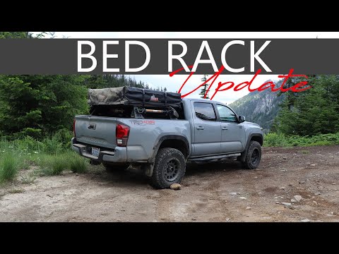 Bed Rack Setup Update || Does it work as well as I was hoping? Toyota Tacoma Overland Build