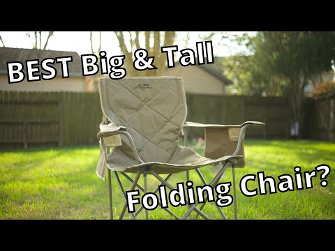 The BEST Folding Chair for Big & Tall?? ALPS King Kong Chair