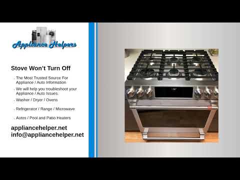 Stove Won’t Turn Off