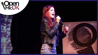 NEVER ALONE - LADY ANTIBELLAM performed by BAMBIE at Open Mic UK singing competition